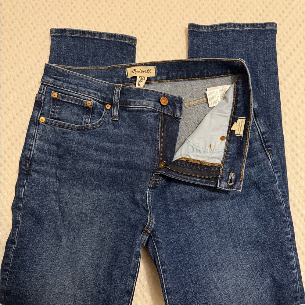 Madewell Indigo Straight-Leg Jeans
